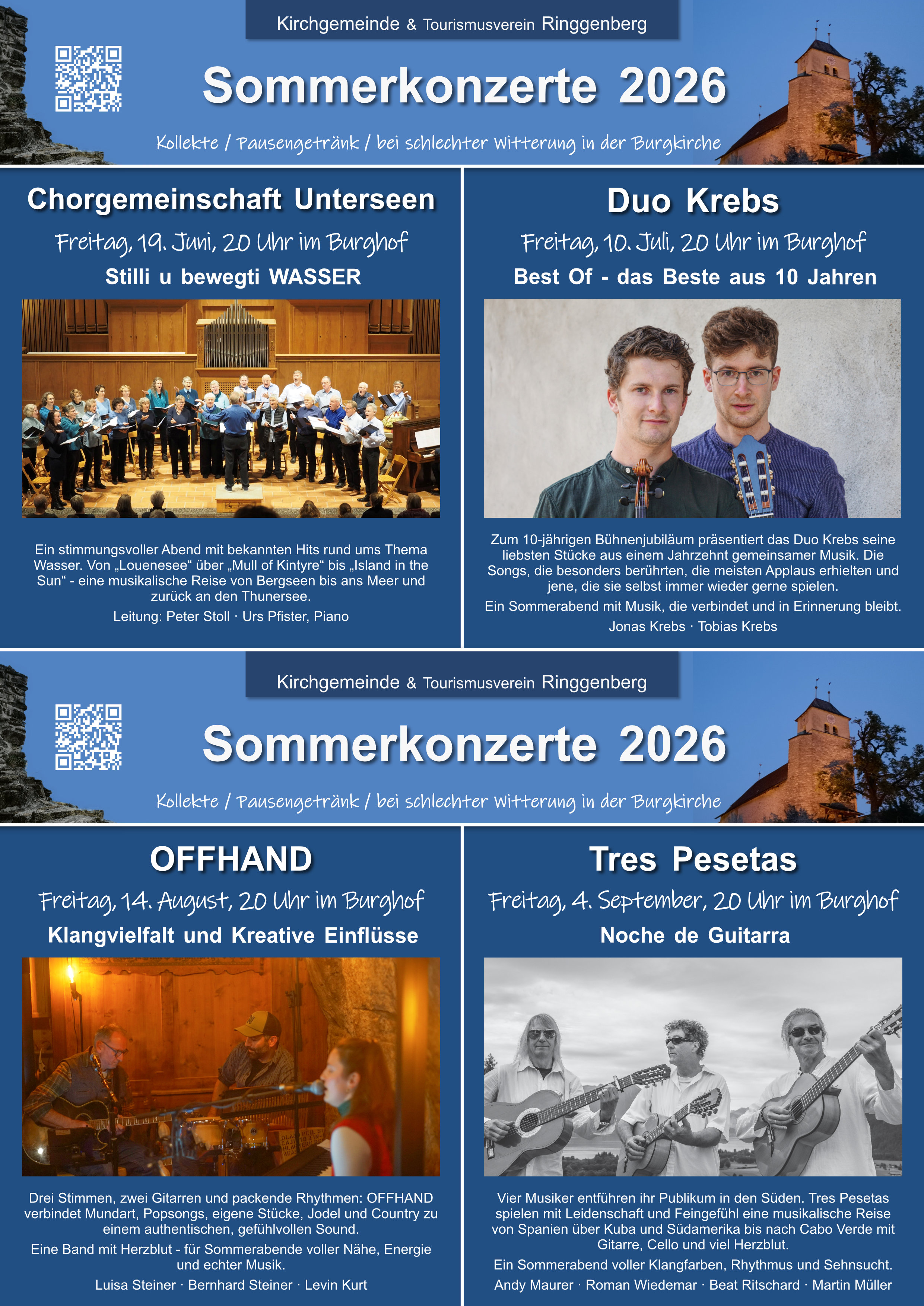 Sommerkonzerte 2026