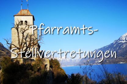 Pfarramtsstellvertretungen